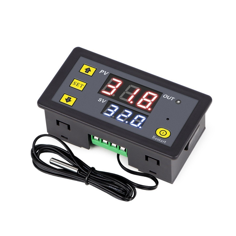 DC12V Digital Temperature Controller with Remote Sensor for Refrigerator Use