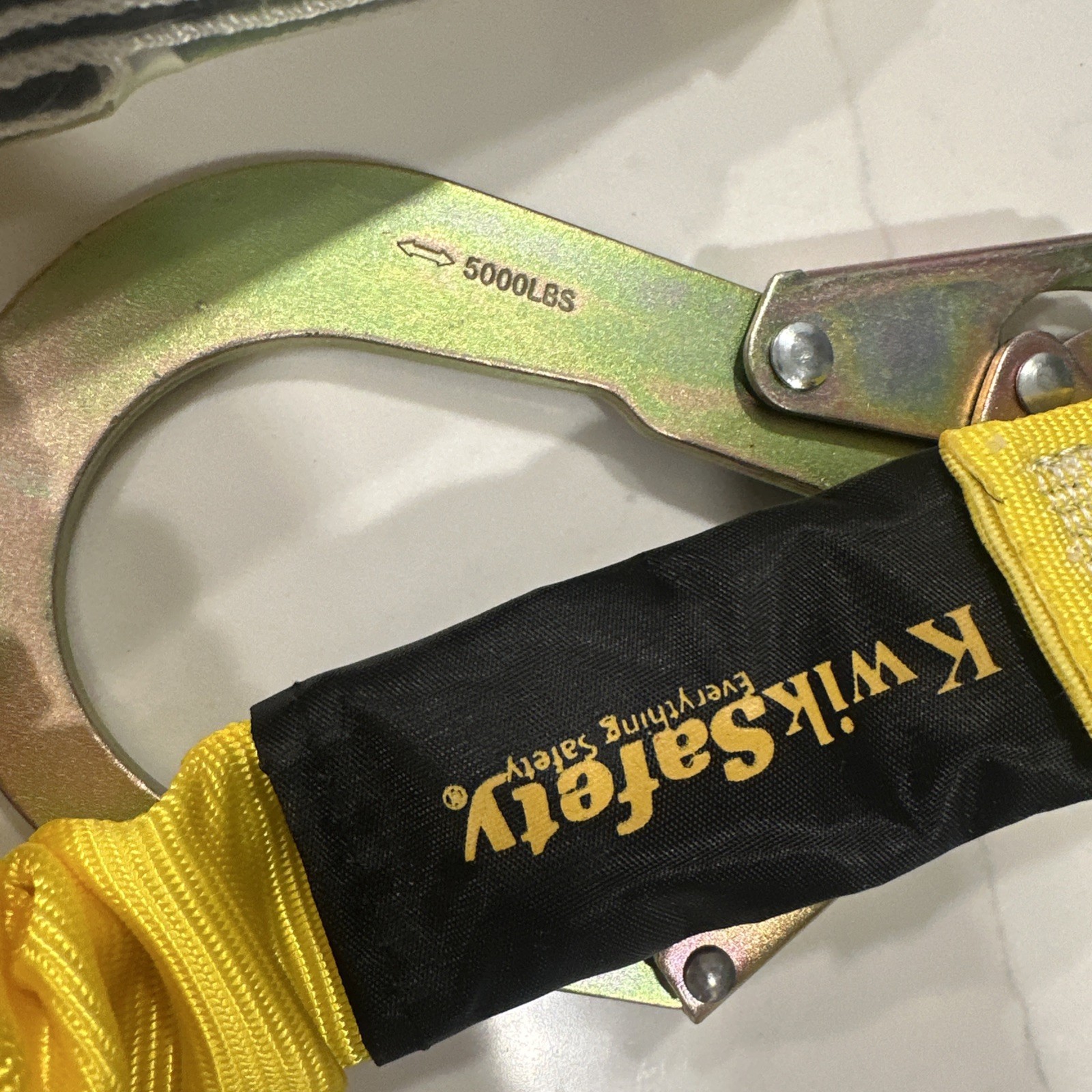 KwikSafety BOA 6' External Shock Absorber Safety Lanyard