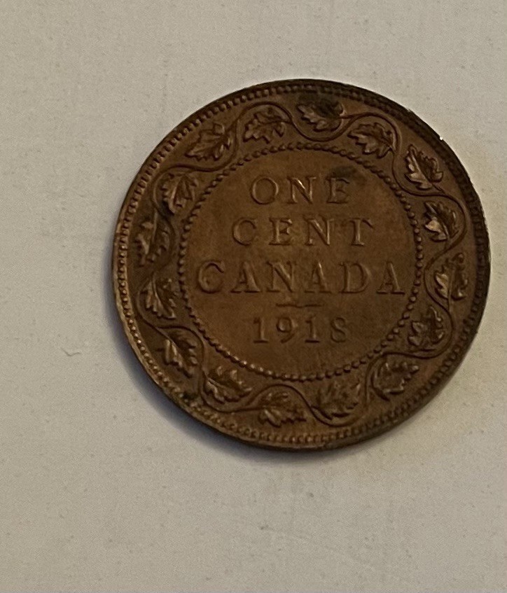 1918 Canada Large Cent - BU