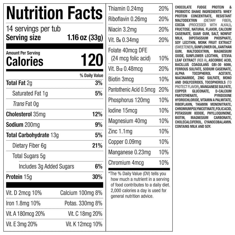Nutrisystem Prosync Meal Replacement Shakes, Nutritional Drink Mixes