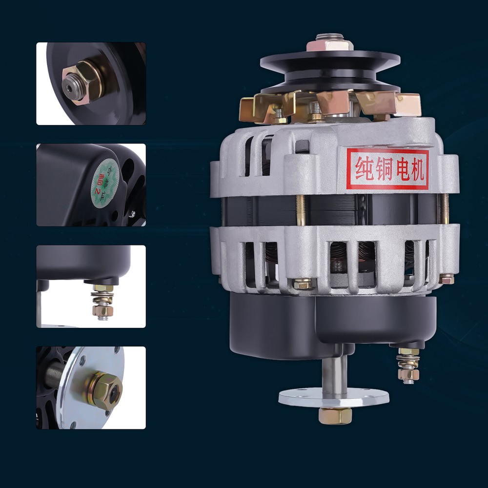 Permanent Magnet Synchronous Generator DC Low Rpm Alternator Charging 2000W