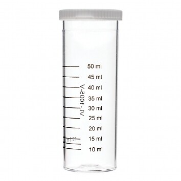 Vial, sample, 10-50 mL / Sample vial 5 - 25 ml marks