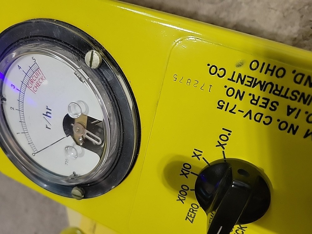 CD V-777-2 Radiation Detector Kit Cdv-715 X2