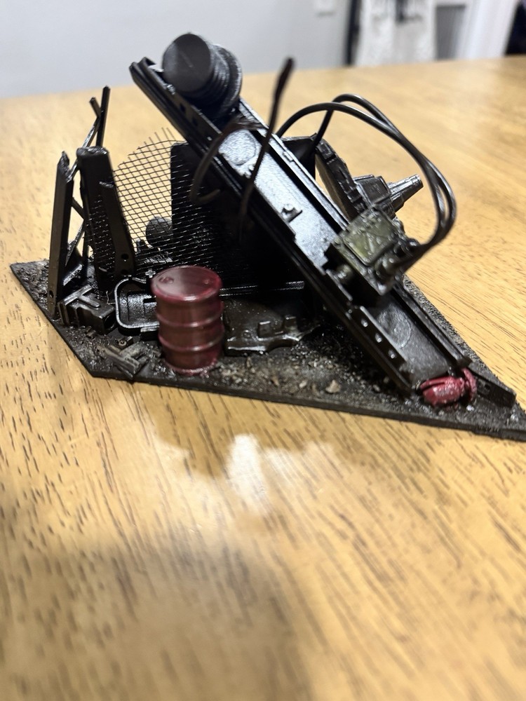 Warhammer 40k Post Apocalyptic Scatter terrain Table Top Custom
