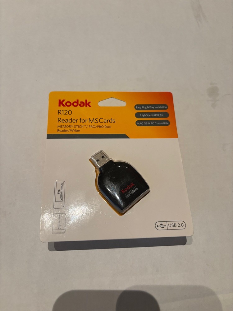 Kodak R120 Reader for MS Cards Memory Stick PRO/PRO Duo Reader/Writer USB 2.0