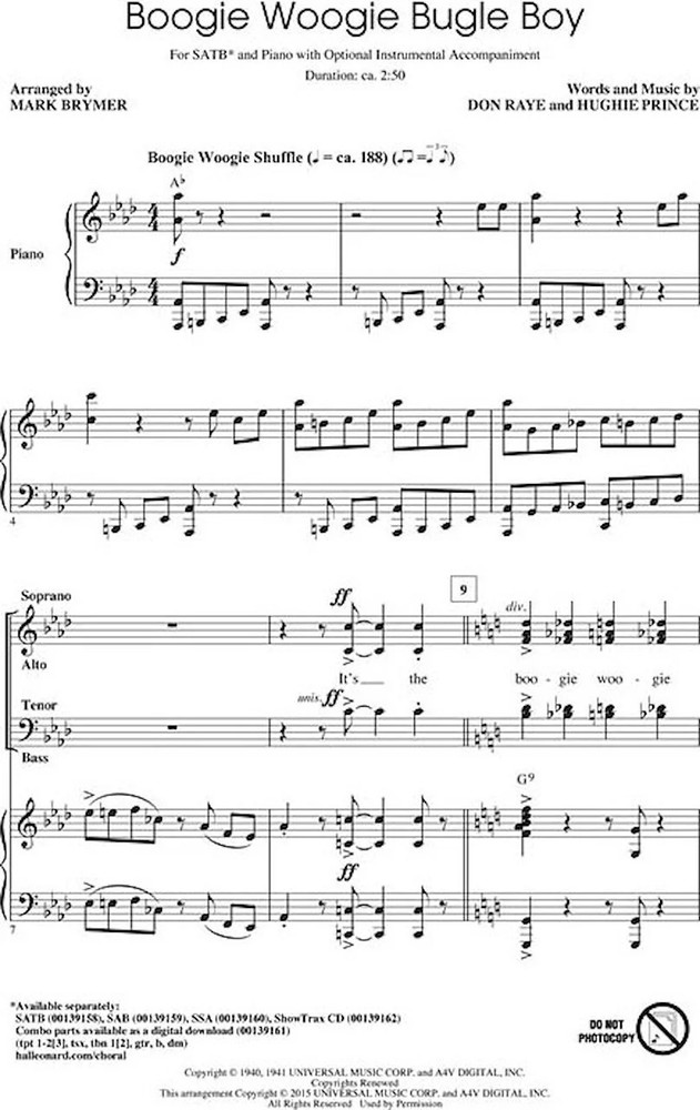 Boogie Woogie Bugle Boy