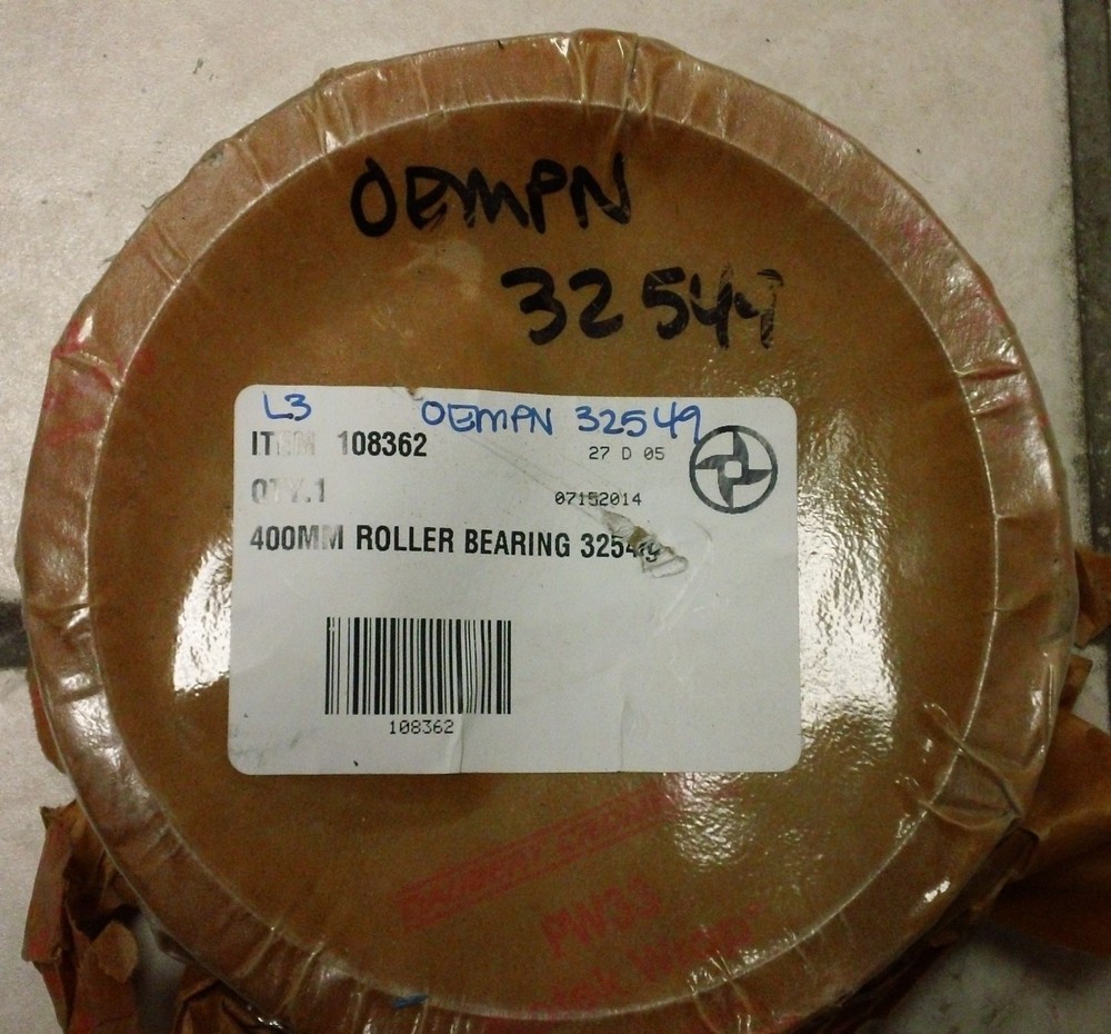 Speco 400MM Roller Bearing Part # 108362