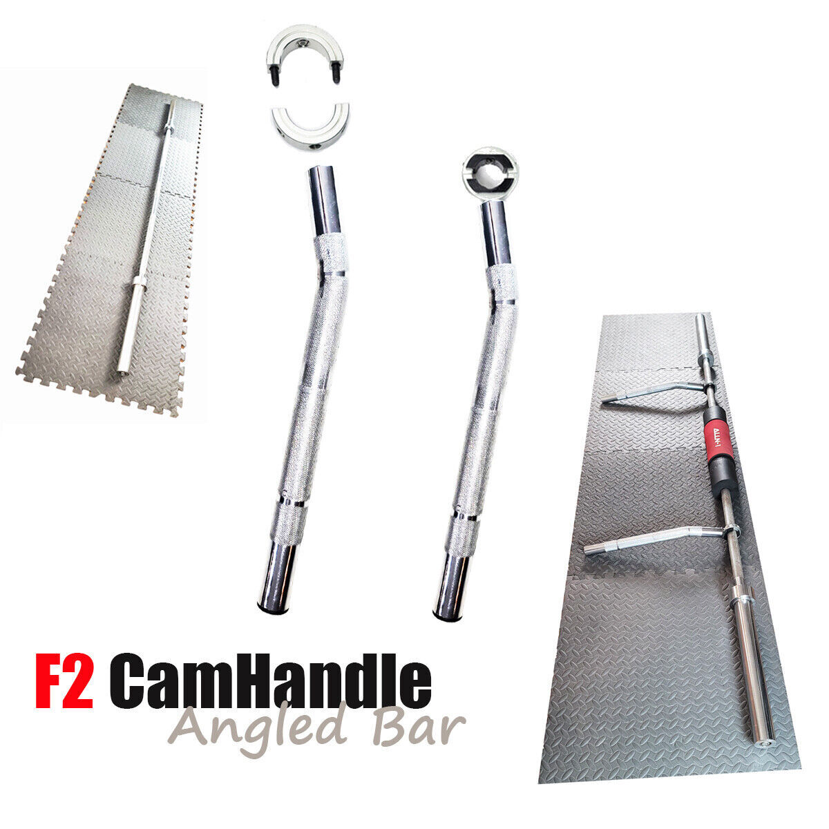 F2 CamHandles (17" inch/Angled Bar) with ChainBeast PRO
