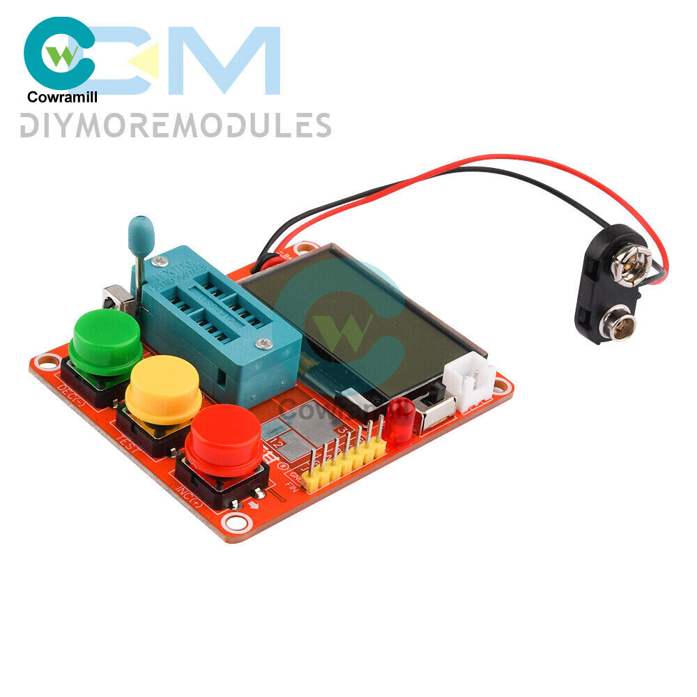 LCR-T4-MINI-Z LCD Transistor Tester Meter Diode Capacitance ESR Meter Servo test
