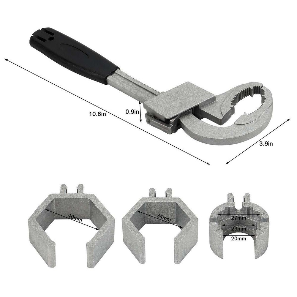 Multifunction Adjustable Double Ended Wrench WATER PIPE Hand Tools Universal