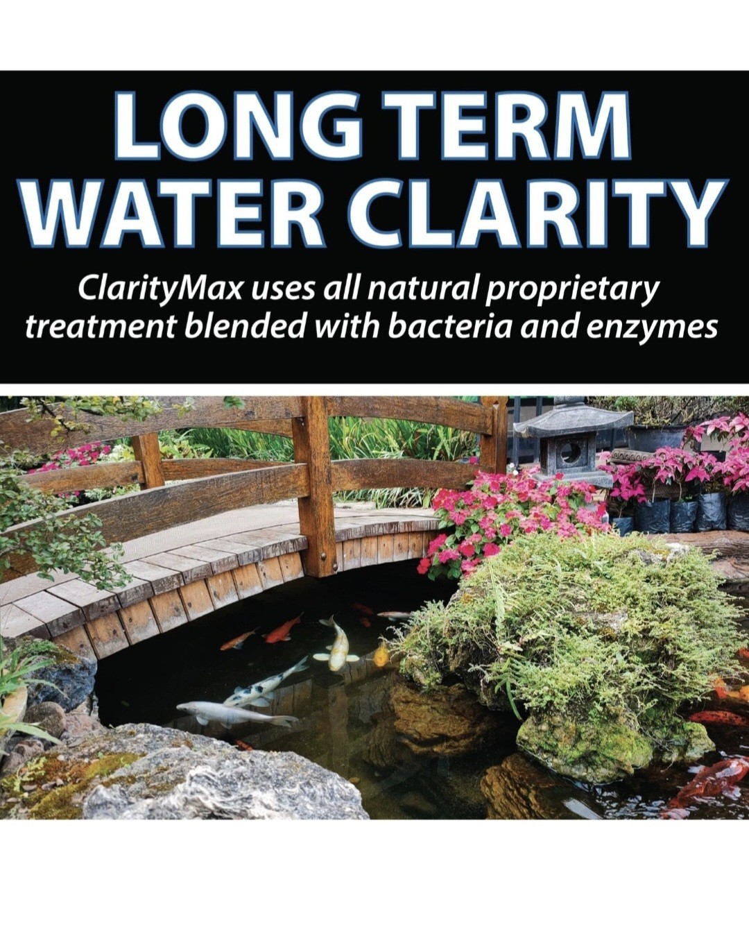 CrystalClear ClarityMax All-Natural Pond, Stream, & Waterfall Treatment 2.5lbs