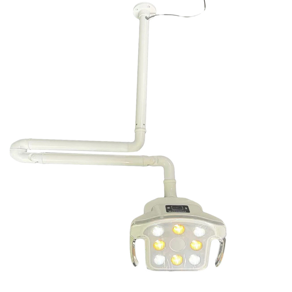 Dental Operating Light Ceiling Mounted 8 Bulbs LED Sensor Light with Touch Sceen