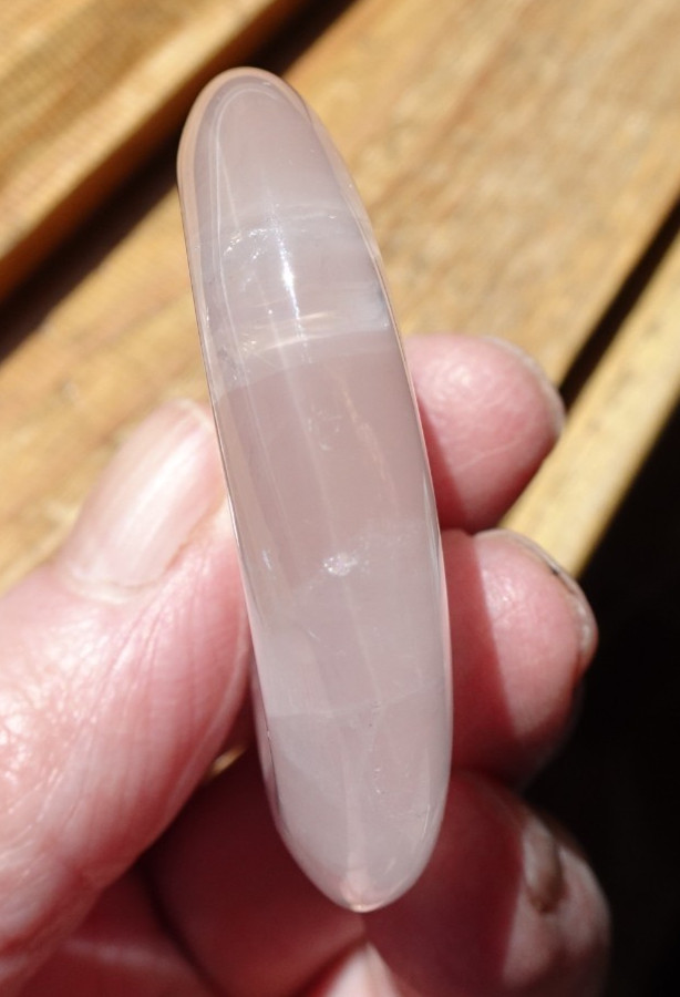 Rose Quartz Worry Stone sc688b