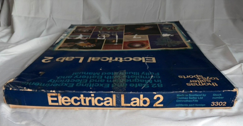 Vintage Thomas Salter Science Kit- Electrical Lab 2