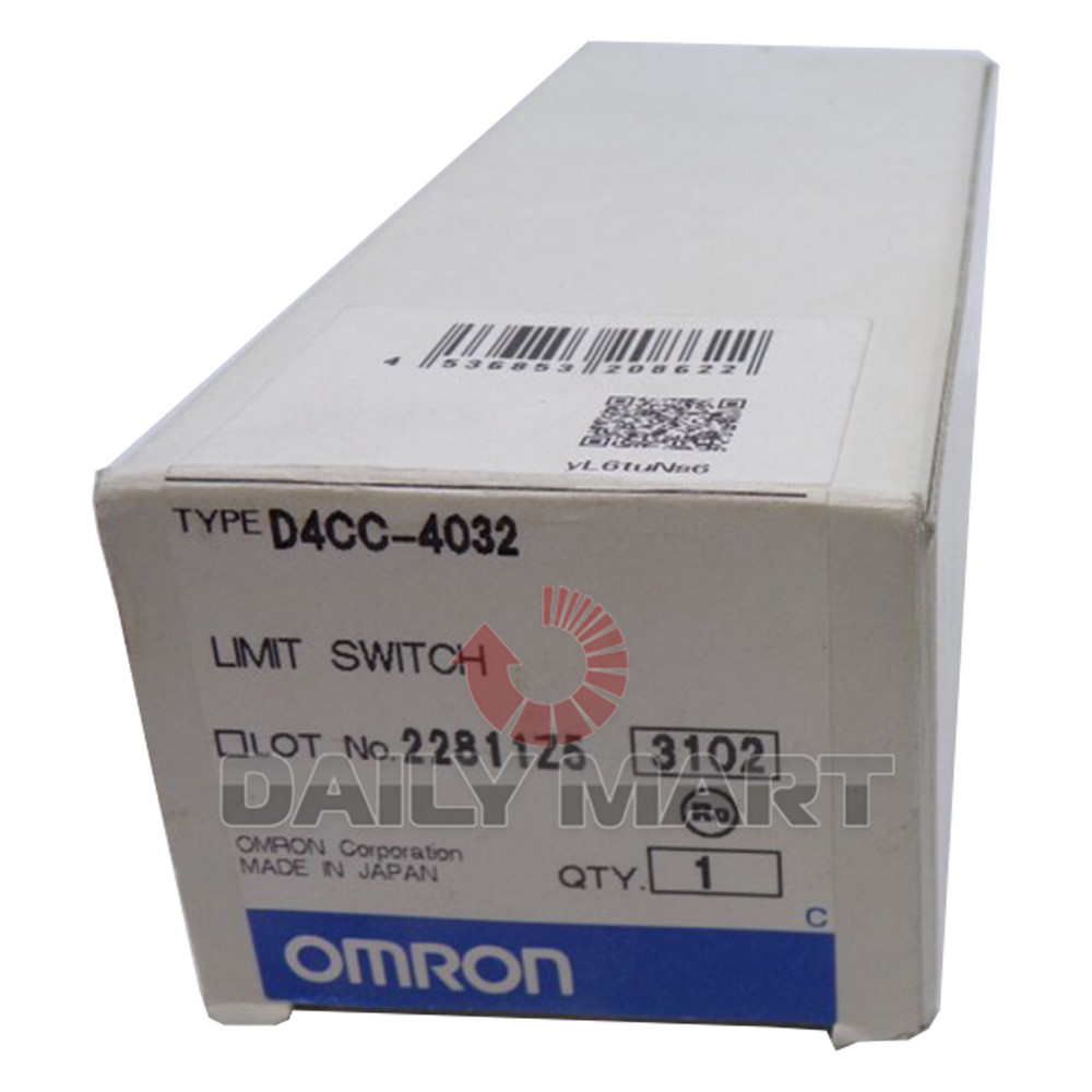 New In Box OMRON D4CC-4032 Limit Switch