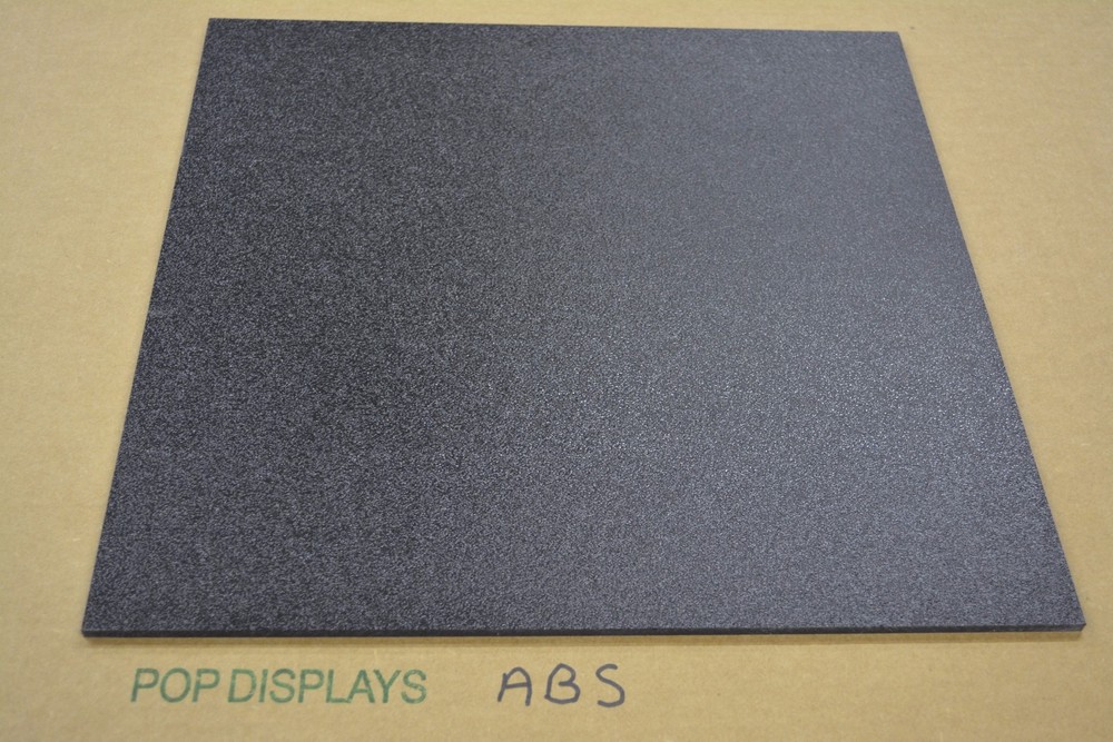 ABS PLASTIC SHEET BLACK 1/16" x 48" x 96"