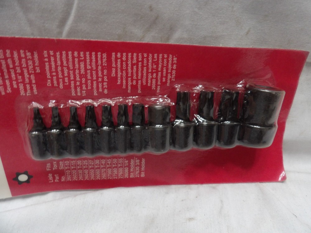 Lisle Master Tamper Resistant Torx Bit Set #26530
