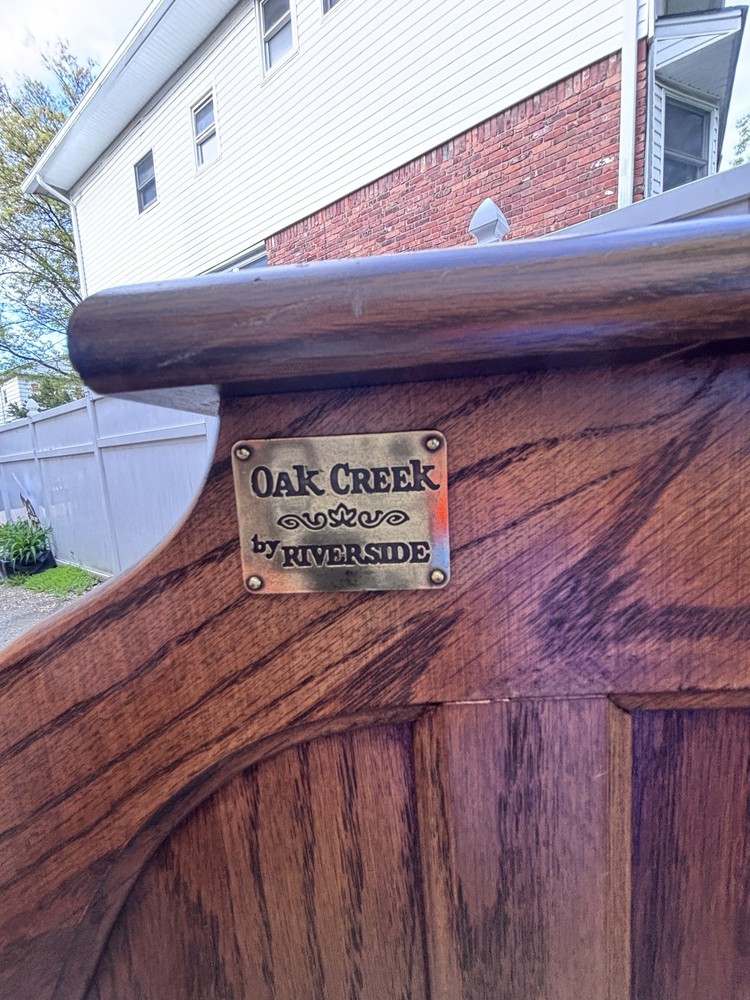 Arts & Crafts Solid Oak Roll Top Desk