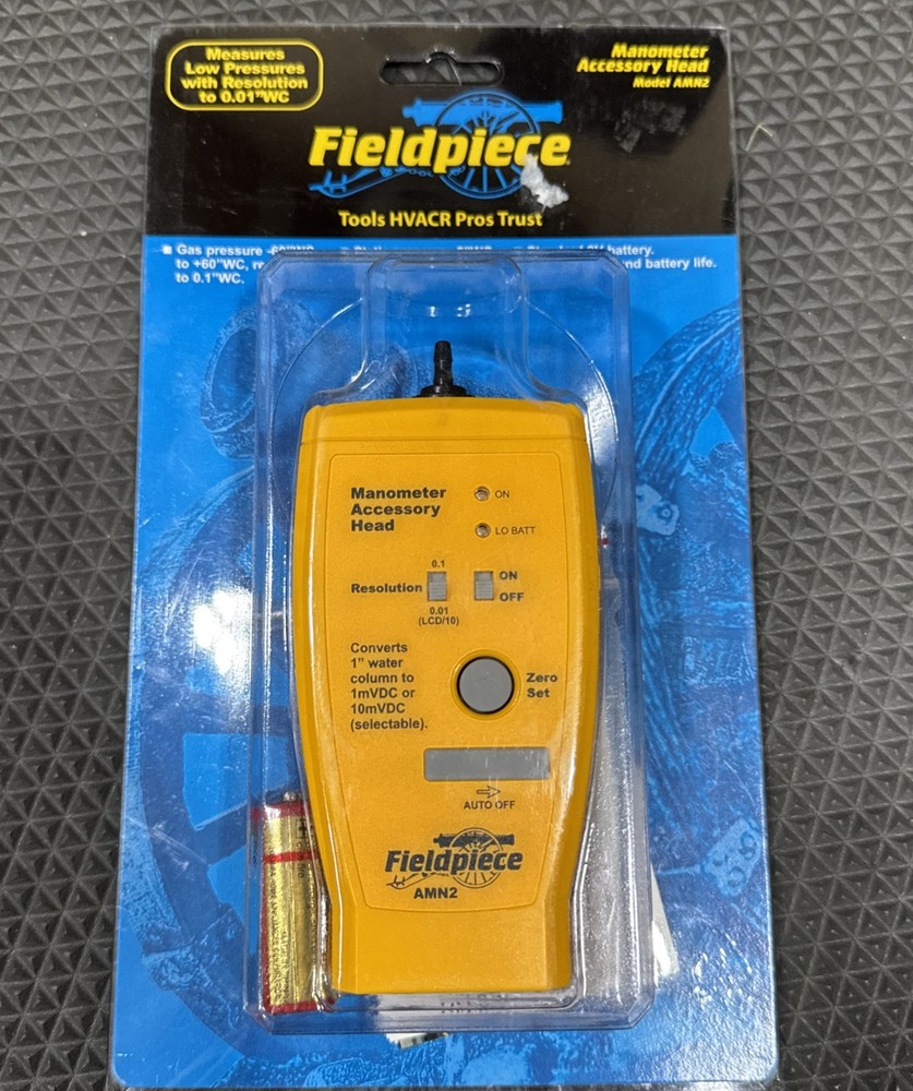 Fieldpiece AMN2 HVAC Modular Manometer Accessory Head NEW