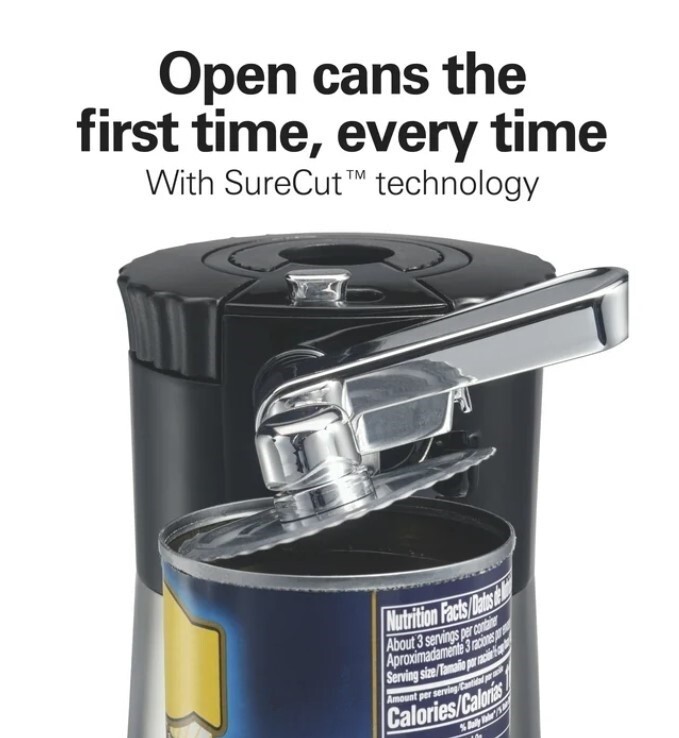 Hamilton Beach Electric Can Opener with Open Station Design, Includes Multi-Tool