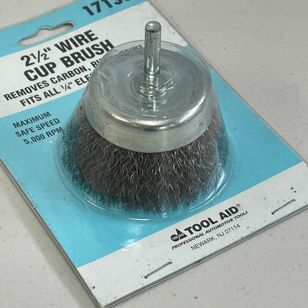 Tool Aid 17130 Wire Cup Brush 2-1/2"