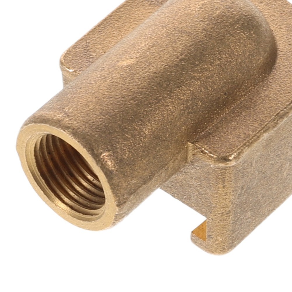 Zerk Fitting Adapter: Copper Grease Connector Button-Head Coupler for Hydraulic