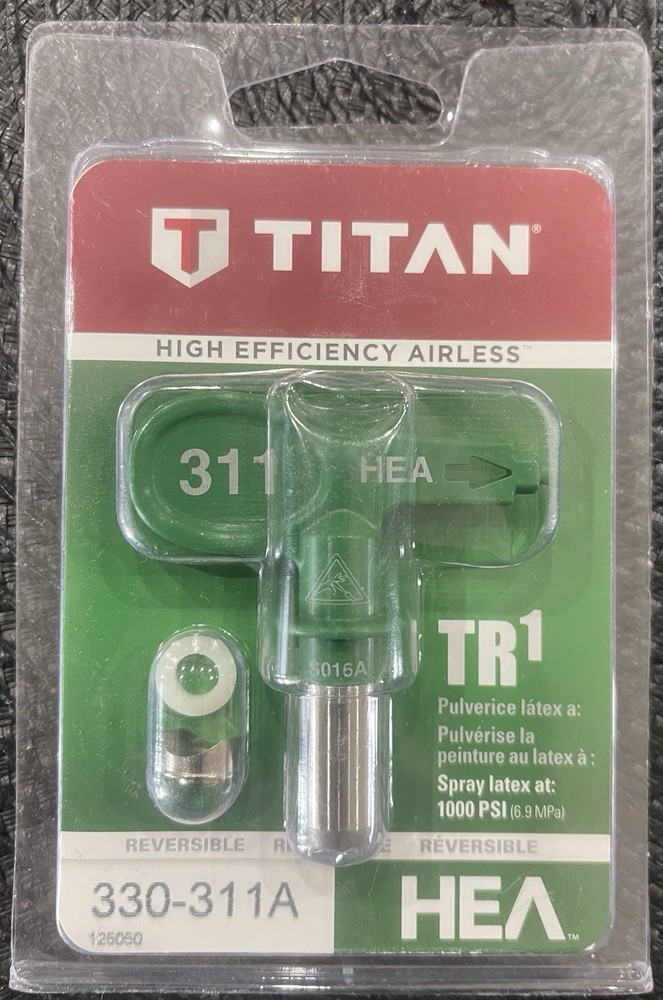 Titan 330-311A TR1 HEA Reversible Spray Tips