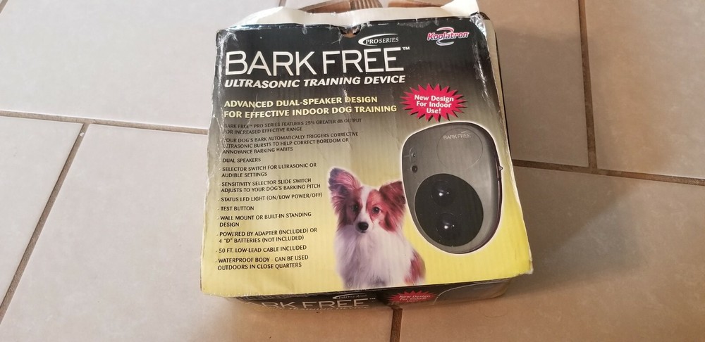 Koolatron Pro Series Bark Free Ultrasonic Dog Training Device