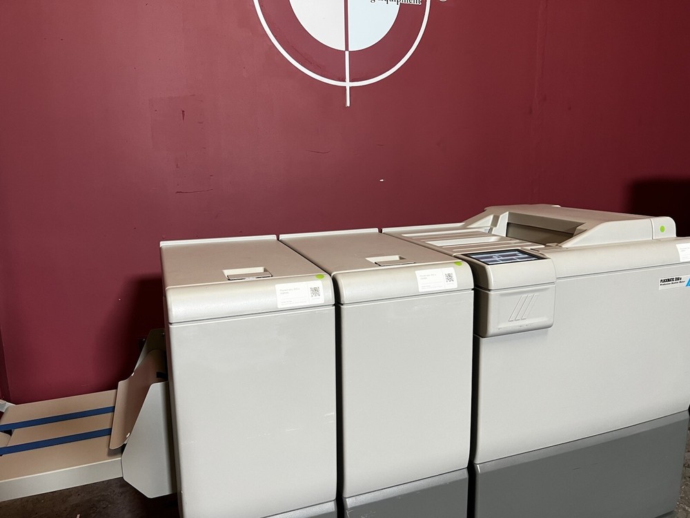 31k Meter Plockmatic 350e Bookletmaker Stitch/Fold/Square Back/Trim !Video!