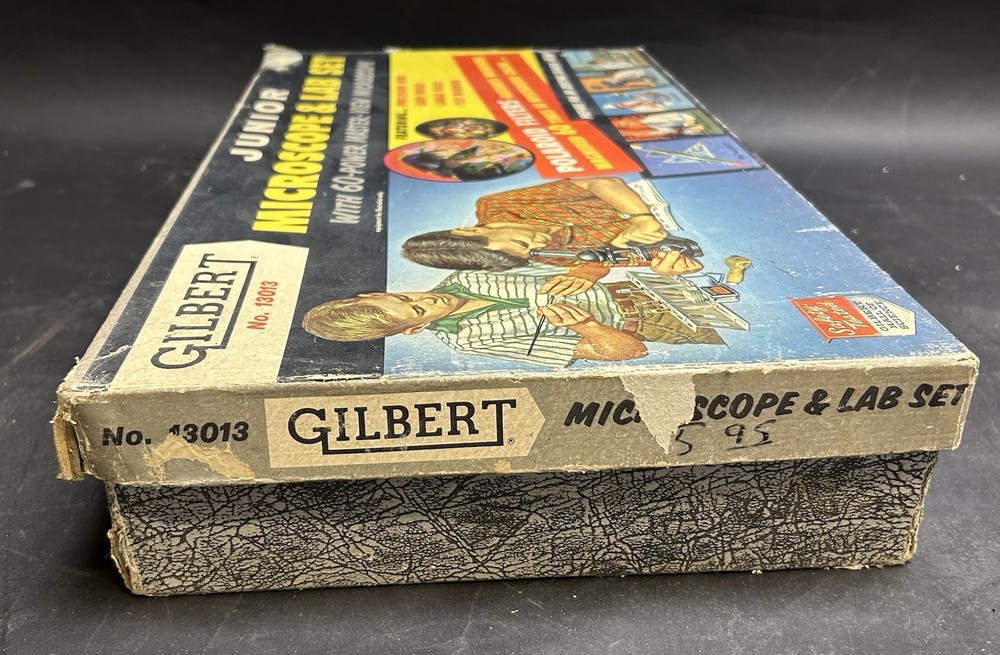 Gilbert Junior Microscope And Lab Set No. 13013