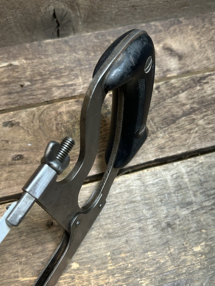 Millers Falls No 48 Adjustable Length Hack Saw With new Stanley Blade.