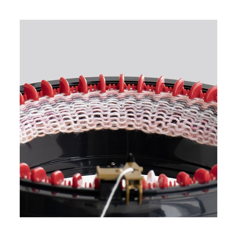 Addi Express King Size Knitting Machine, 46 Needle Round Loom with Row Counte...