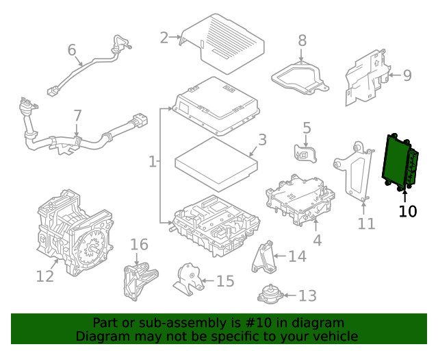 Genuine Nissan Control Module 23740-5SA6B