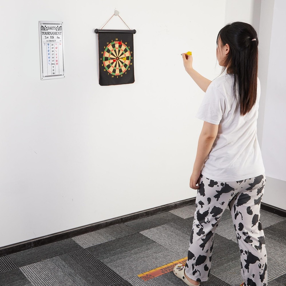 Henoyso 7 Pcs Dart Board Accessories Include Scoreboard Dry Erase 2...