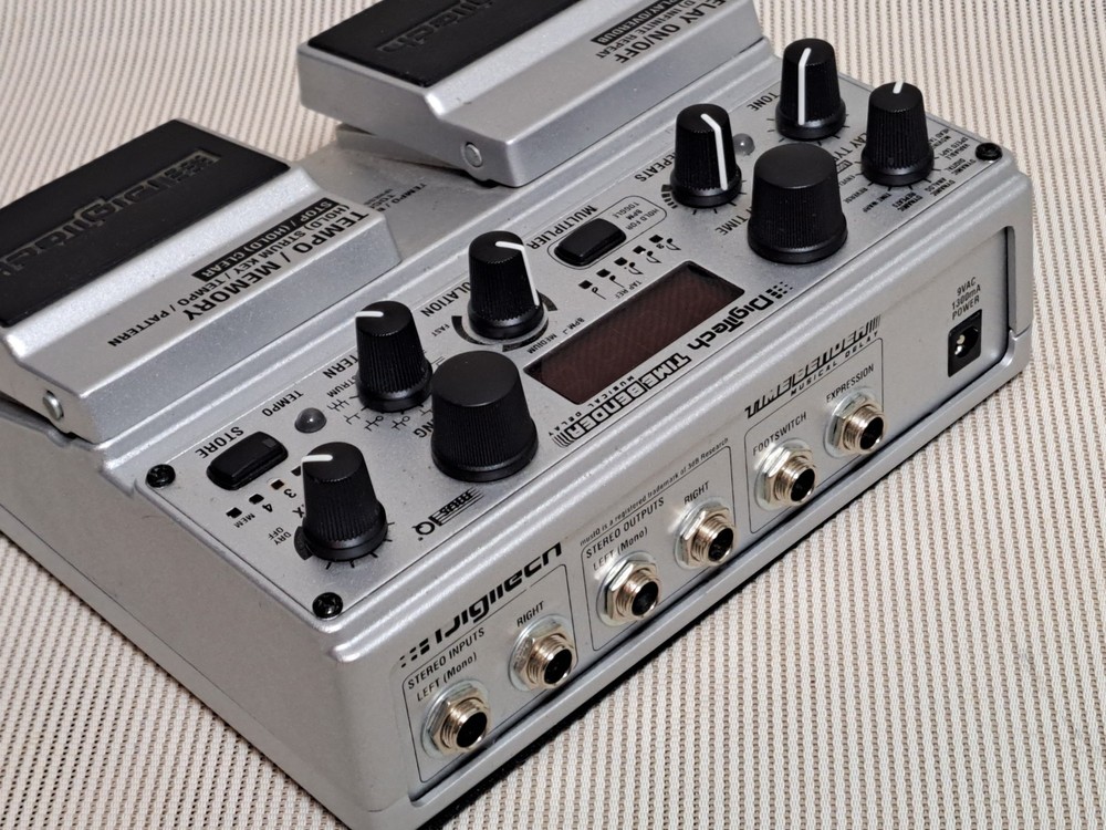 DigiTech Time Bender Musical Delay Guitar Effect Pedal with Box & Manual