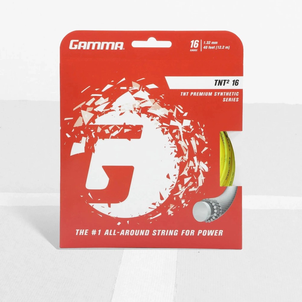 Gamma TNT2 Tennis String, Power, Control & Durability