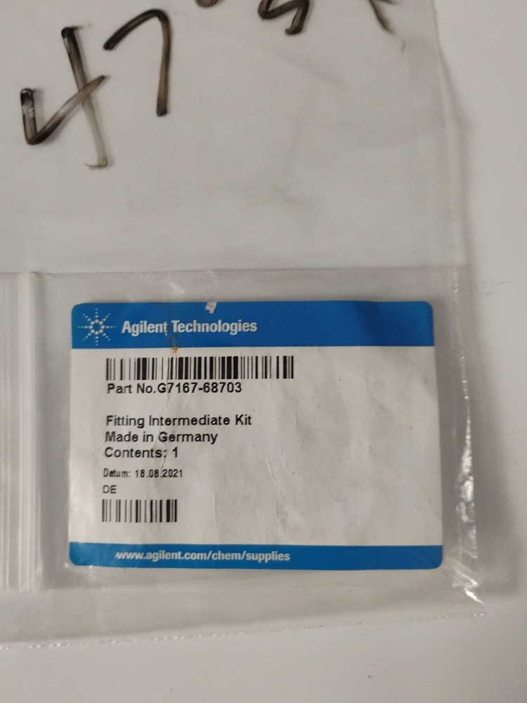 Agilent G7167- 68703 Fitting Intermediate Kit