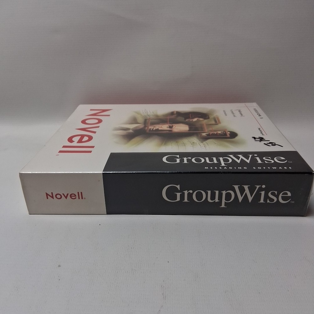 NOVELL Version 5 GroupWise Messaging Software PC CD-Rom Windows 95/ NT 4.0