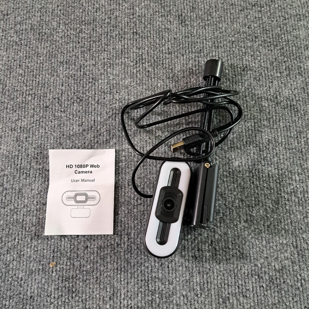 USB Webcam 1080P With Built In Mic Plug And Play