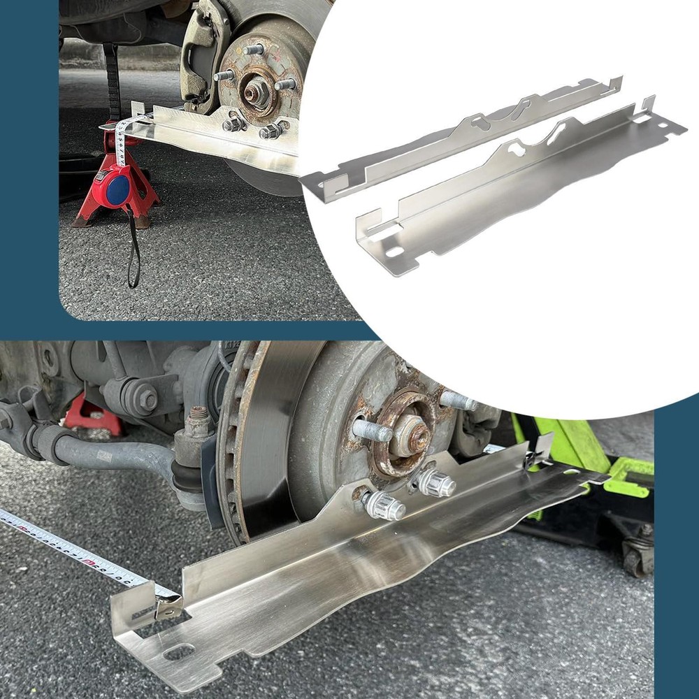 2Pcs Wheel Alignment Tool Plate Toe Alignment Plate Car Maintenance Tools