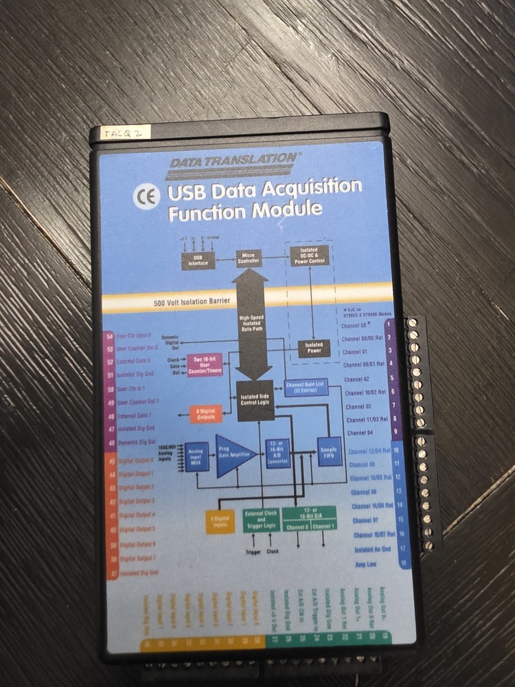 Data Translation USB Data Acquisition Function Module Qt 9802 🔥