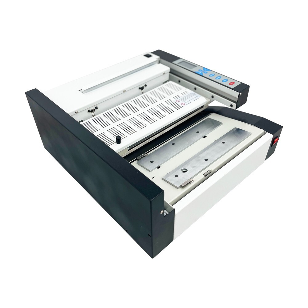 Automatic Paper Binding Machine 13.4" Book Sheet Glue Coating & Binding Machine