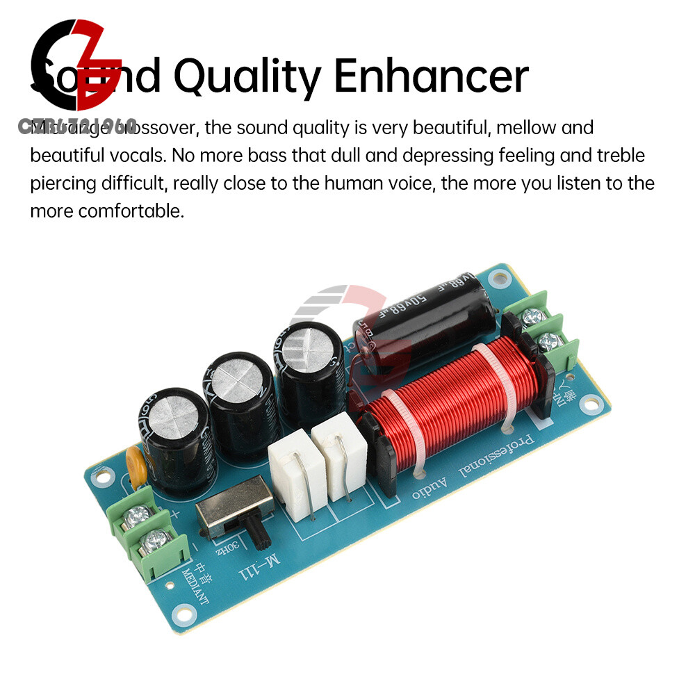 150W Midrange Speaker Frequency Divider Audio Crossover For HiFi Amplifier DIY