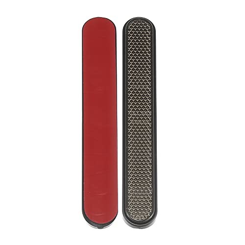 Front Lower Fork Reflector Sticker Rear Saddlebag Reflective Cover Grey