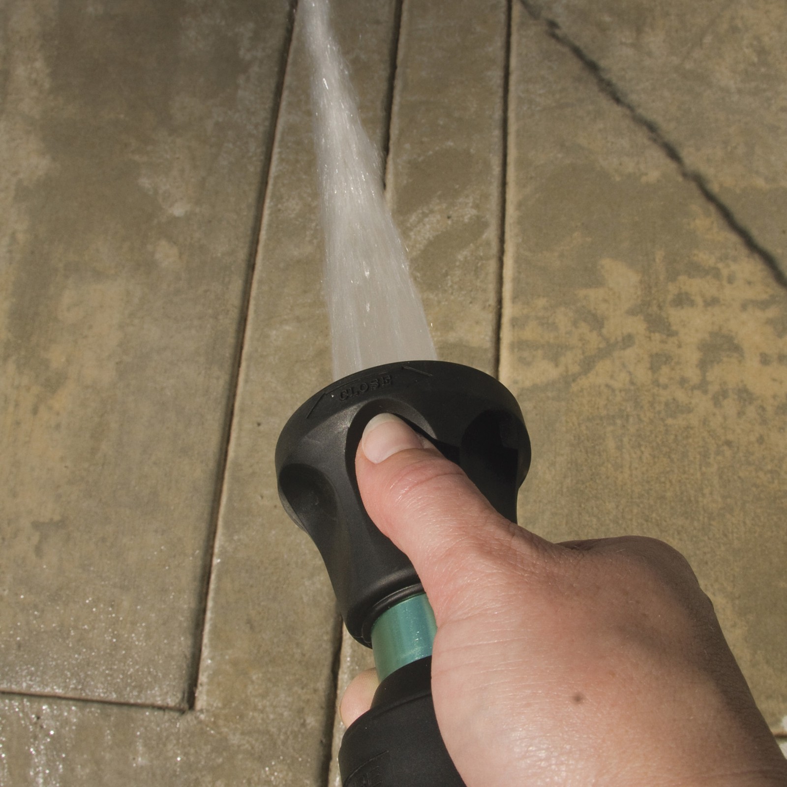 Bon Aire Ultimate Garden Hose Nozzle With Adjustable Spray, Aluminum, Model#