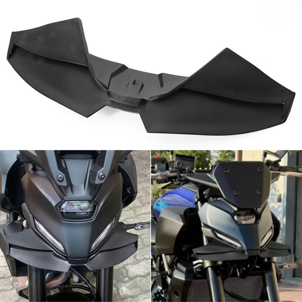 Motorcycle Front Spoiler Kit Front Mount DIY Modified Aerodynamic Wing Cover