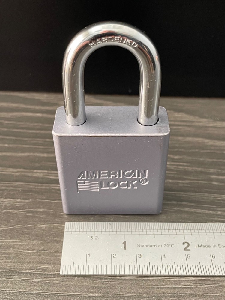 American Lock Padlock, Model A10, Keyed Different