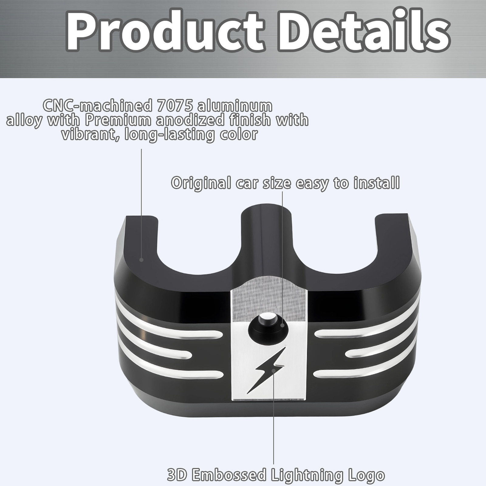 Black Ignition Coil Cover for Harley 2018-2026 M8 Touring Softail Breakout FXD