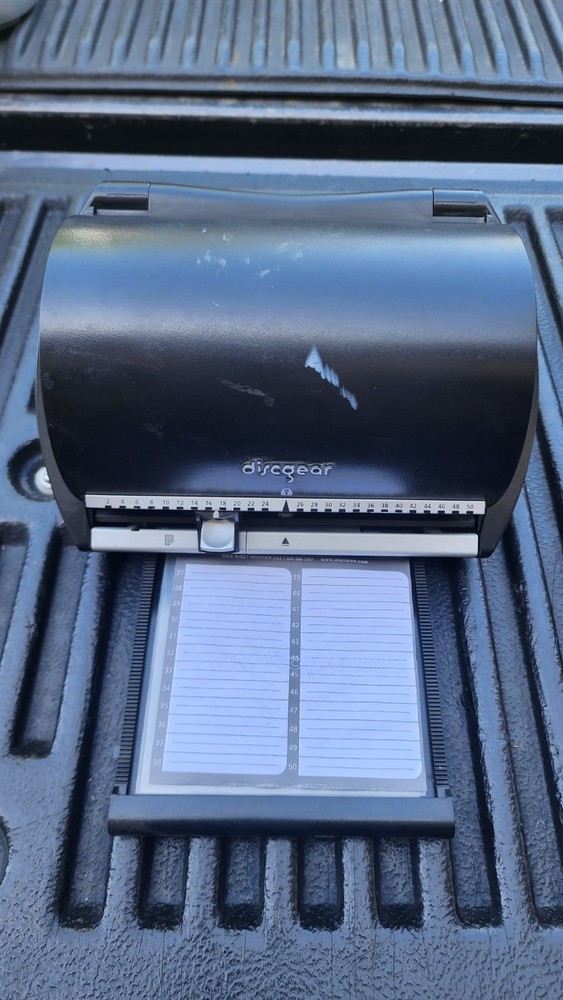 DISCGEAR Selector Series 50 CD/DVD Storage & Retrieval System Used