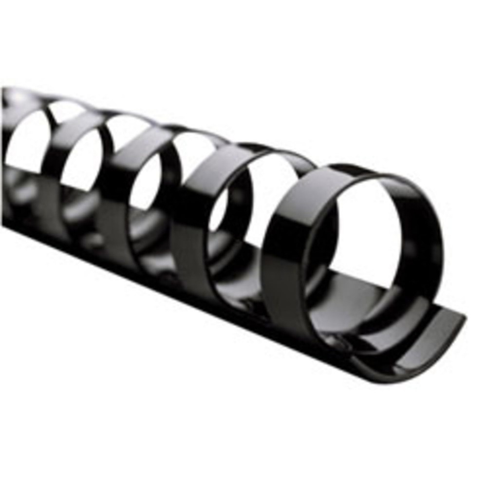 GBC Binding Spines/Spirals/Coils, 1/4 Diameter, 25 Sheet Capacity, CombBind,...